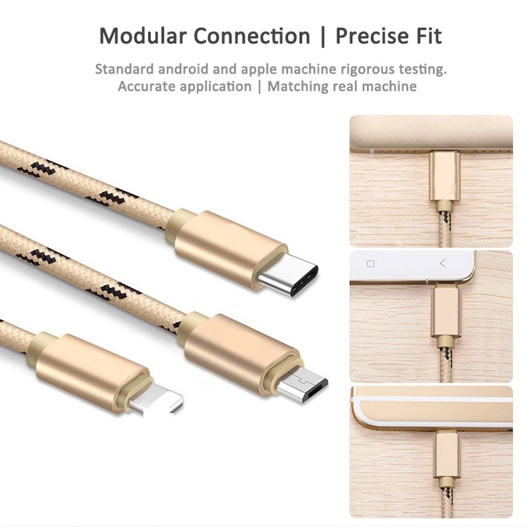 USB   Charge Cable 3 in 1