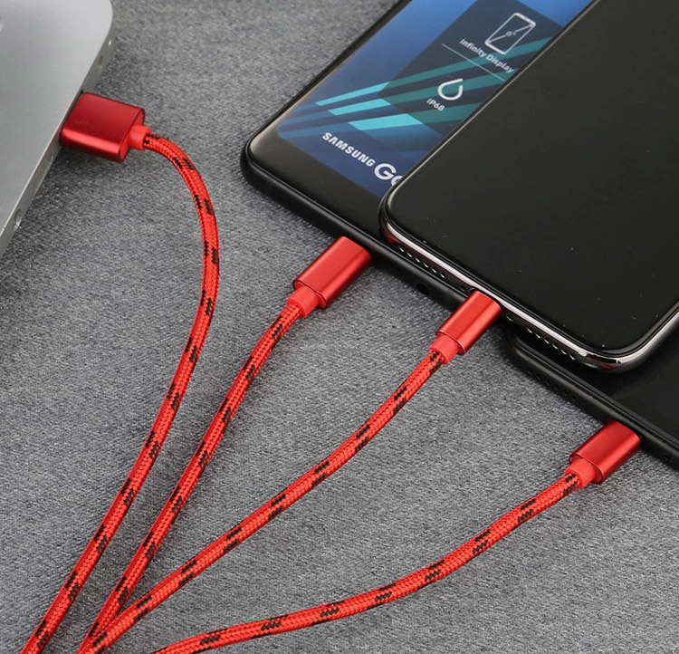 USB   Charge Cable 3 in 1