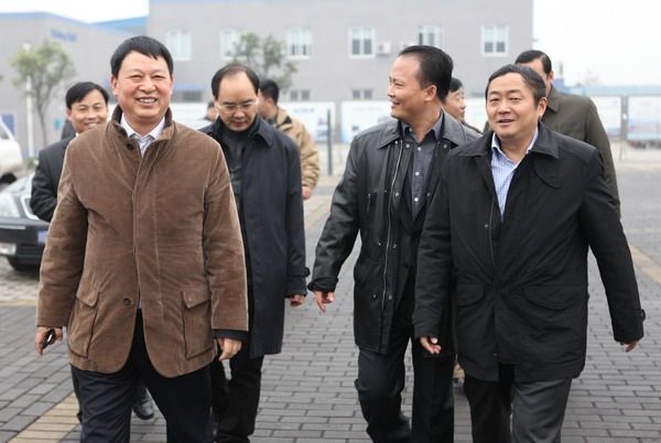 攀枝花市市长刘晓华参观永祥多晶硅 攀枝花市市长刘晓华参观永祥多晶硅