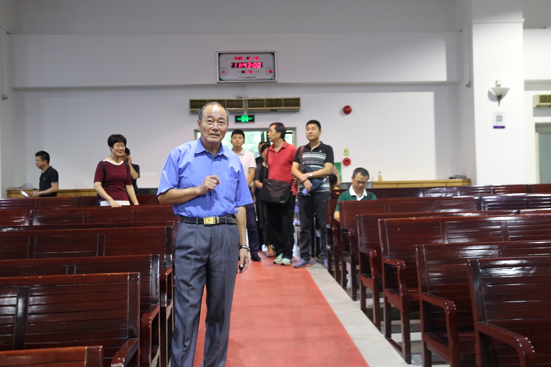 广州市天河区各部门领导来我堂调研