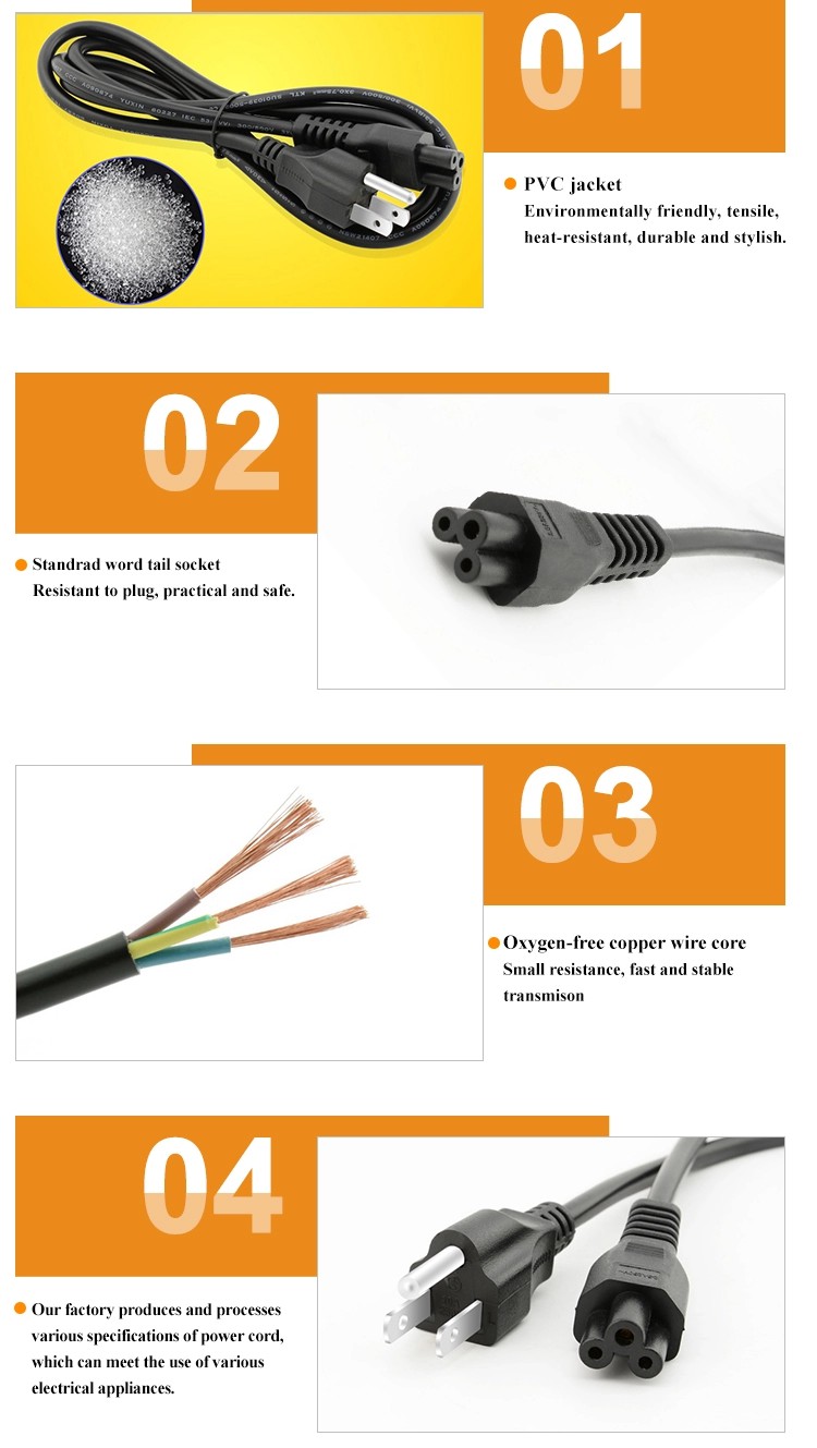 Power Cord  for Notebook  US type