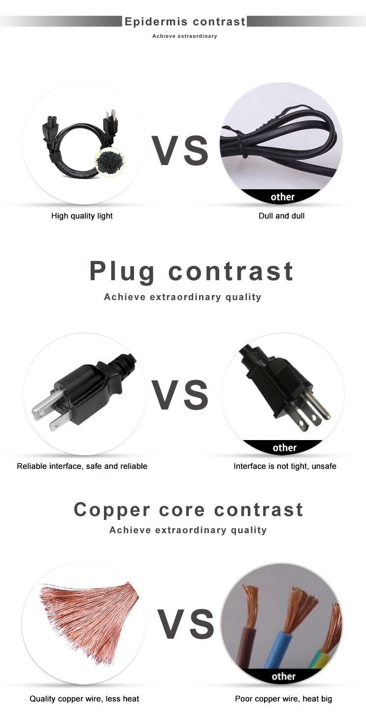 Power Cord  for Notebook  US type