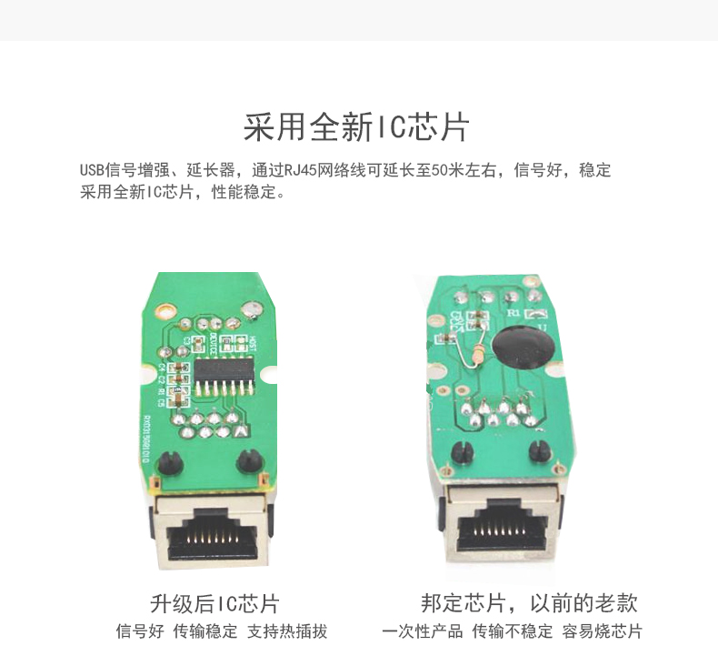 迈拓MT-150FT  网口USB延伸器 USB信号延长器 单网线50米