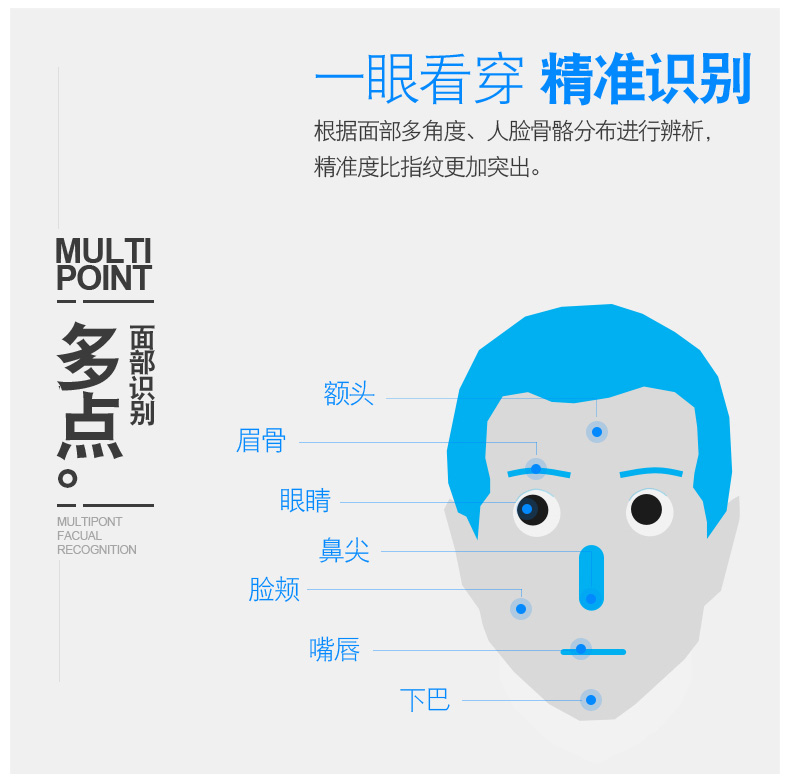 中控智慧UF200人脸识别考勤机