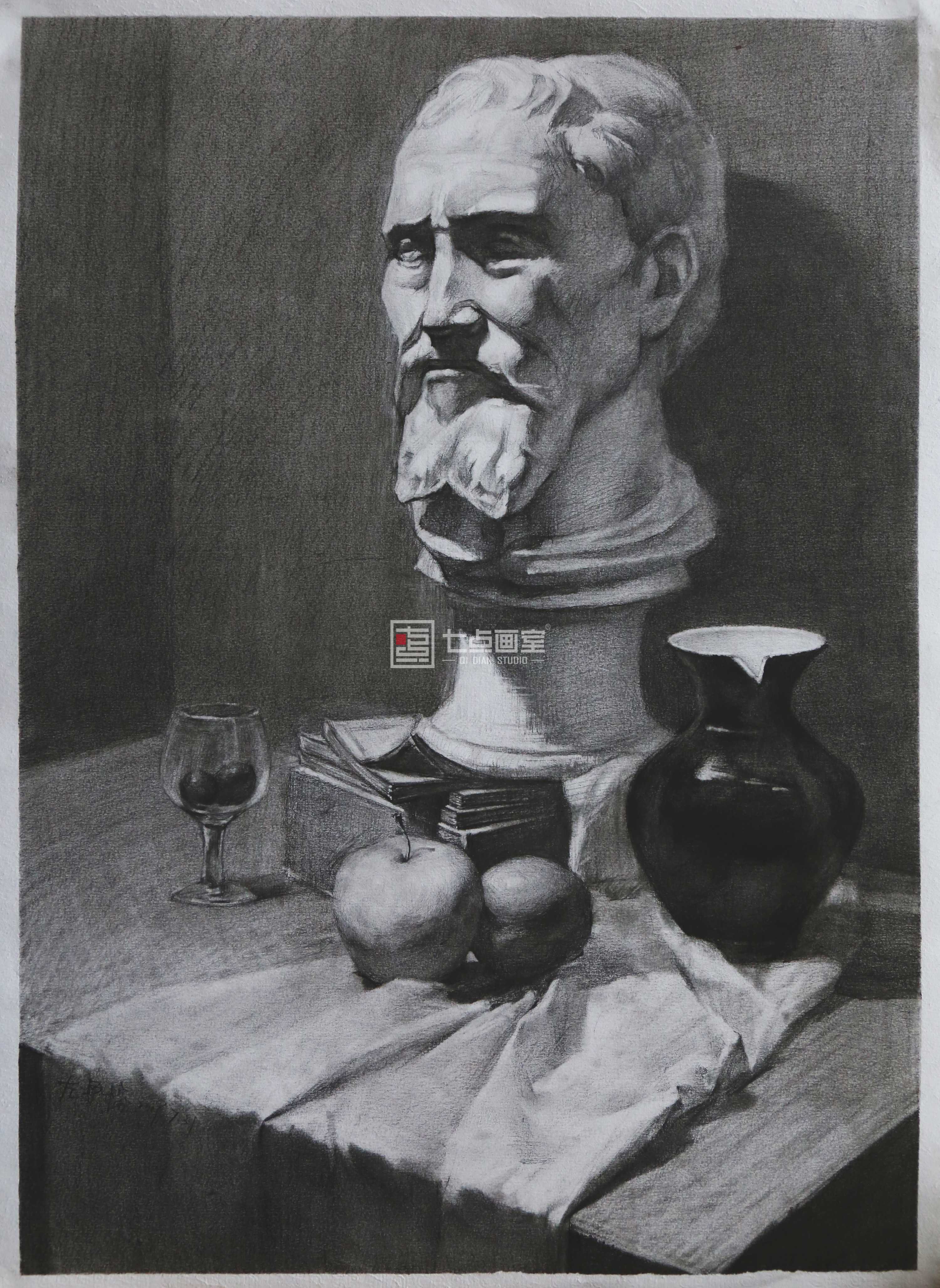 七点画室优秀作品欣赏 ▏那些以前认为很苦很累的事情,我们都坚持下来了! 七点画室优秀作品欣赏 ▏那些以前认为很苦很累的事情,我们都坚持下来了!