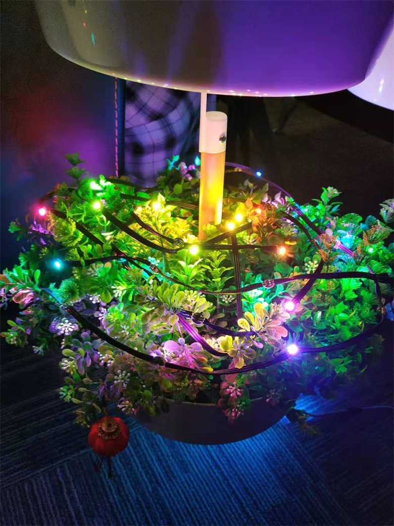 Decorative effect of magic lamp pixel lamp Decorative effect of magic lamp pixel lamp