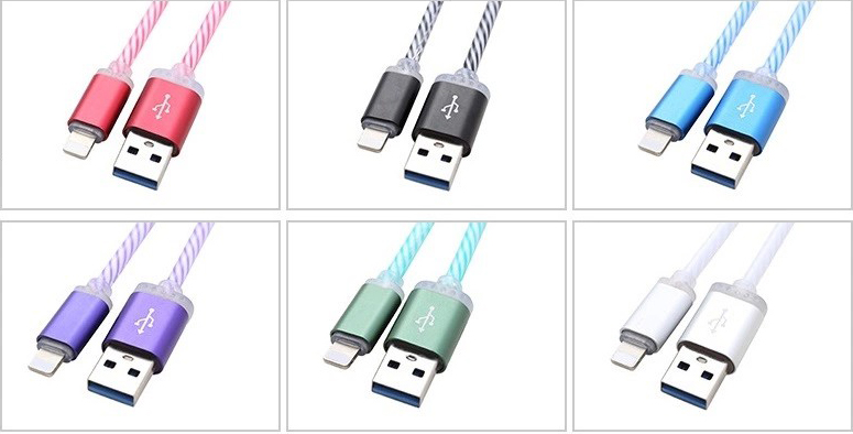 Colorful Gradient LED Lighting Cable