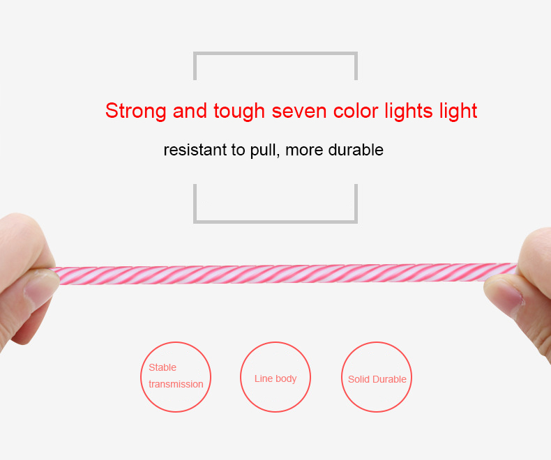 Colorful Gradient LED Lighting Cable