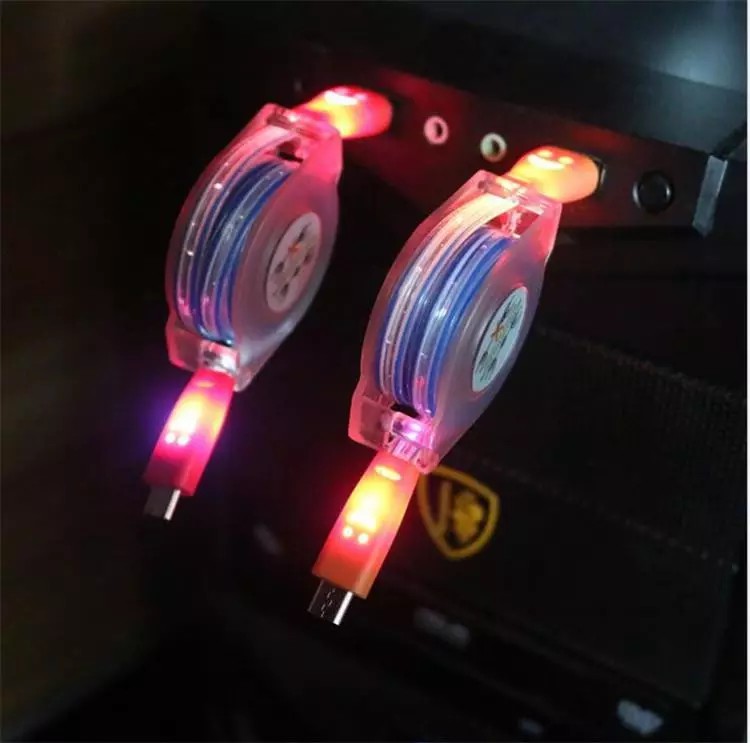 LED light Retractable Cable Micro