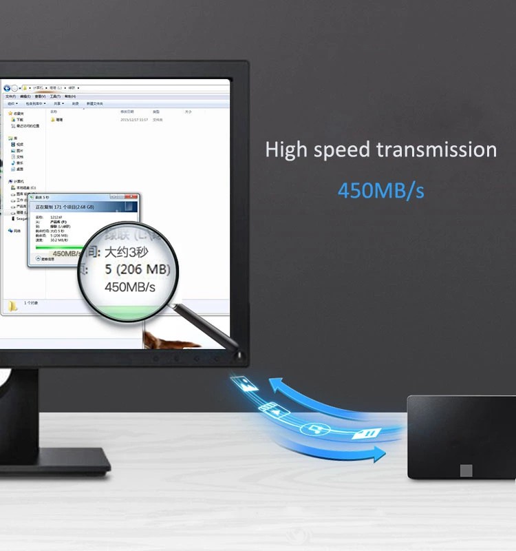 SATA 2.0 retractable