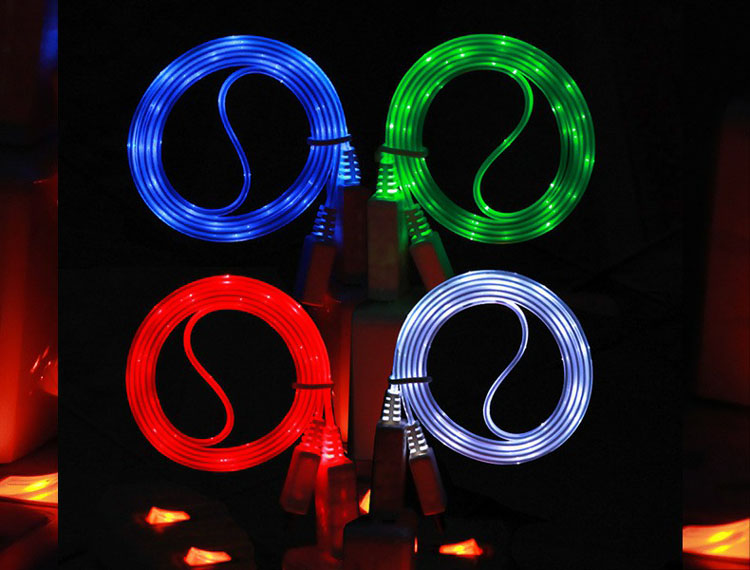 LED lighting data charging cable Micro