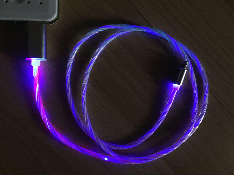 Streamer+LED lighting data charging cable 