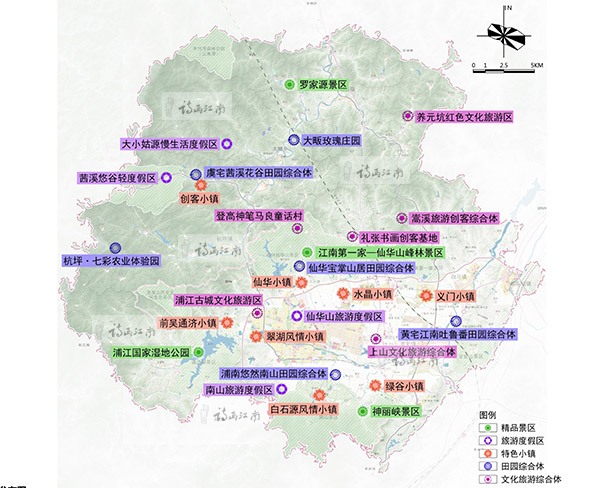 浦江县设区规划图高清图片