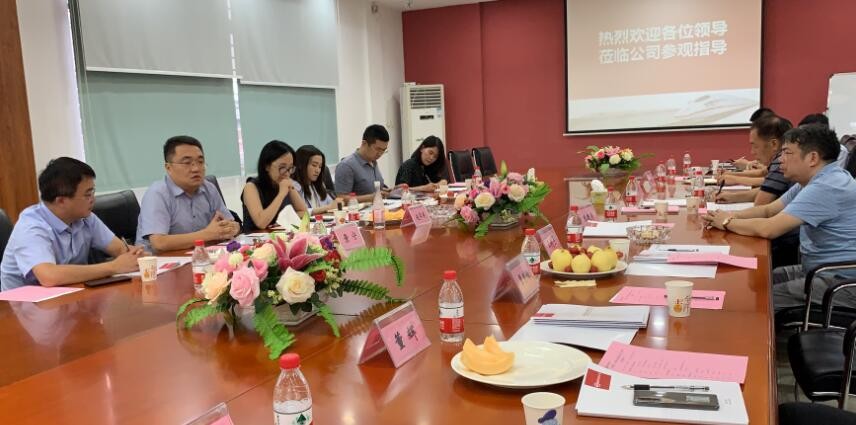 中车数字、中车资本公司领导来访诺丽科技