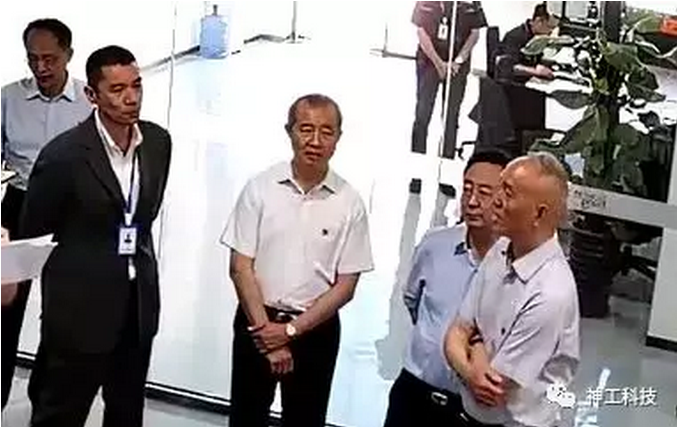 北京市委书记蔡奇率队莅临神工科技参观考察 北京市委书记蔡奇率队莅临神工科技参观考察