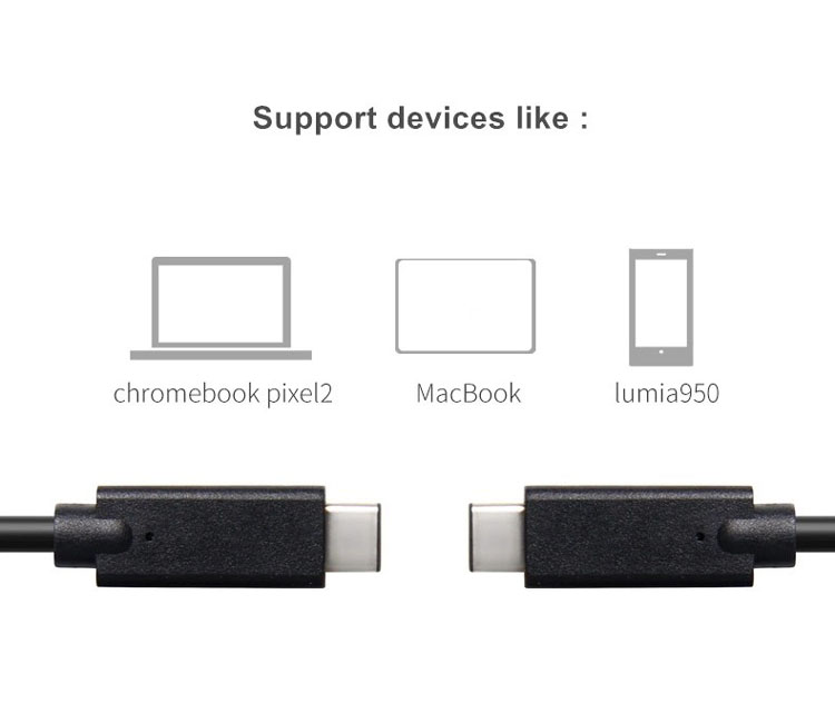 USB typeC cable M/M