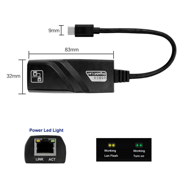 TypeC Gigabit Ethernet Adaptor