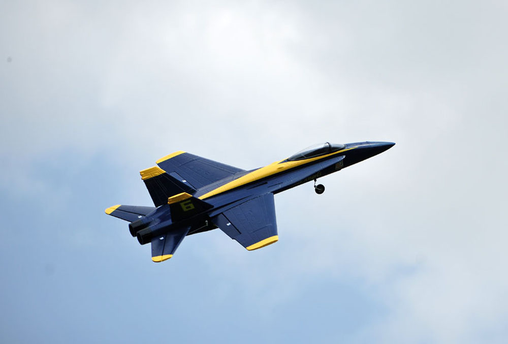 TOP RC 64MM EDF  F18  Blue Angel