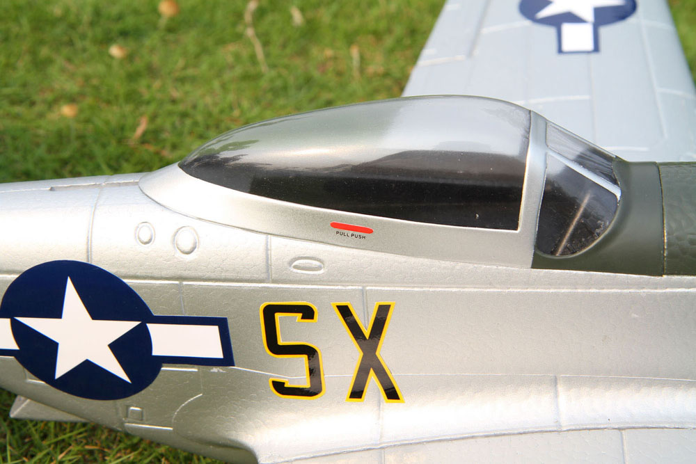 TOP RC 750MM P-51 Mustang