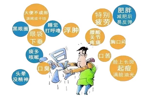 湿邪入侵容易引起亚健康问题! 湿邪入侵容易引起亚健康问题!