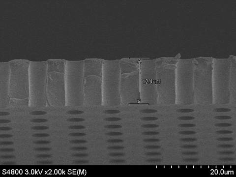 Microporous organic membrane