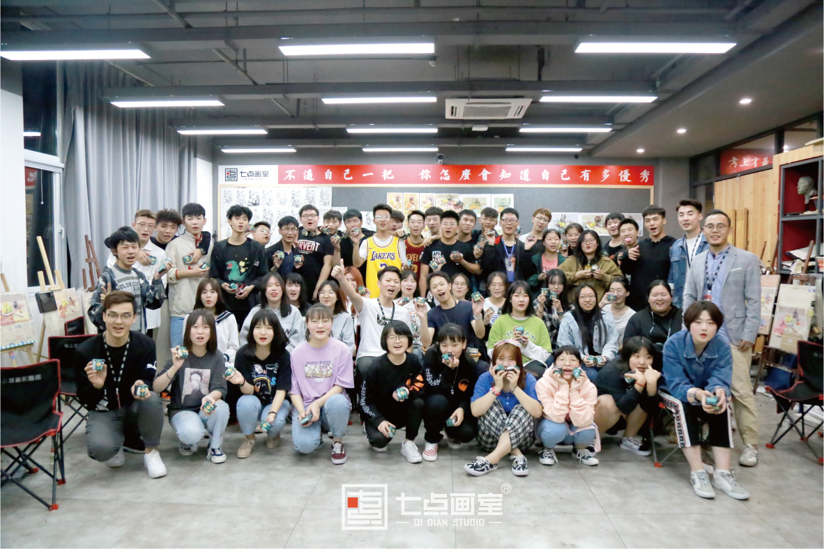 我们在北京七点画室的中秋节 我们在北京七点画室的中秋节