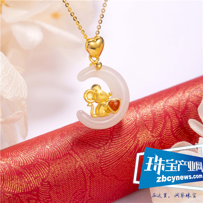 熔古铸今,金弘足金镶玉引领古典新风尚 熔古铸今,金弘足金镶玉引领古典新风尚