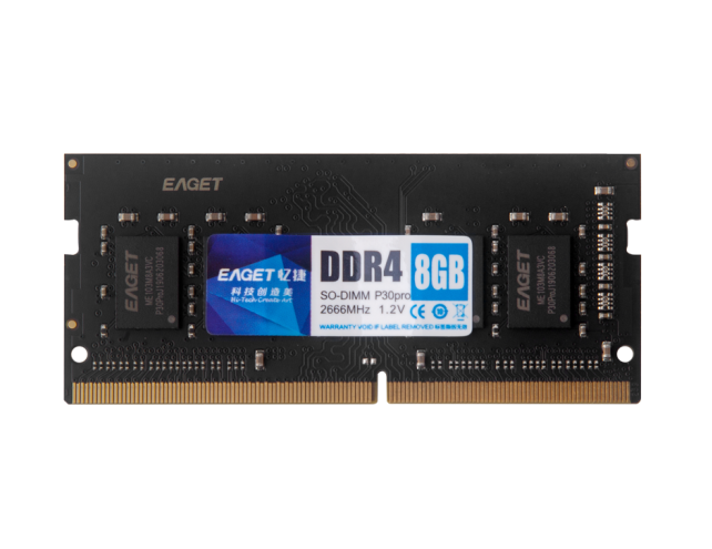 忆捷DDR4-8GB笔记本内存条 P30pro 8GB 2666