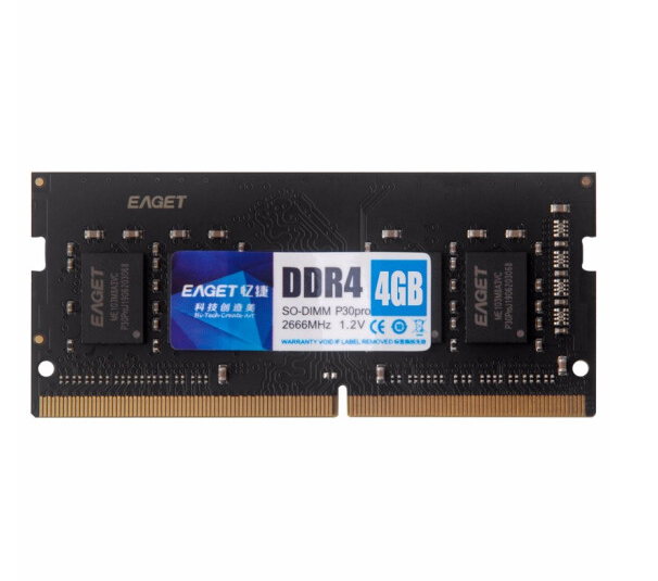 忆捷DDR4 4GB笔记本内存条 P30pro 4GB 2400