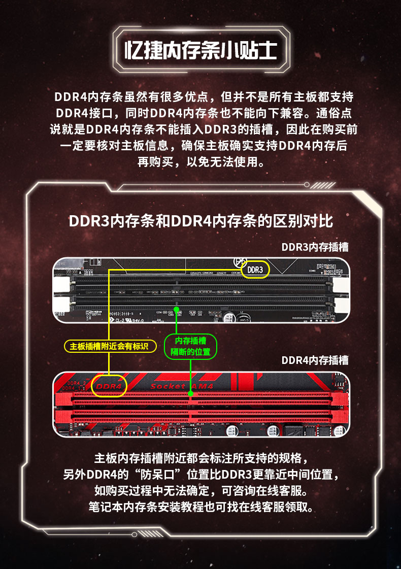 忆捷 DDR3  4GB笔记本内存条 1600 P20pro系列 4G