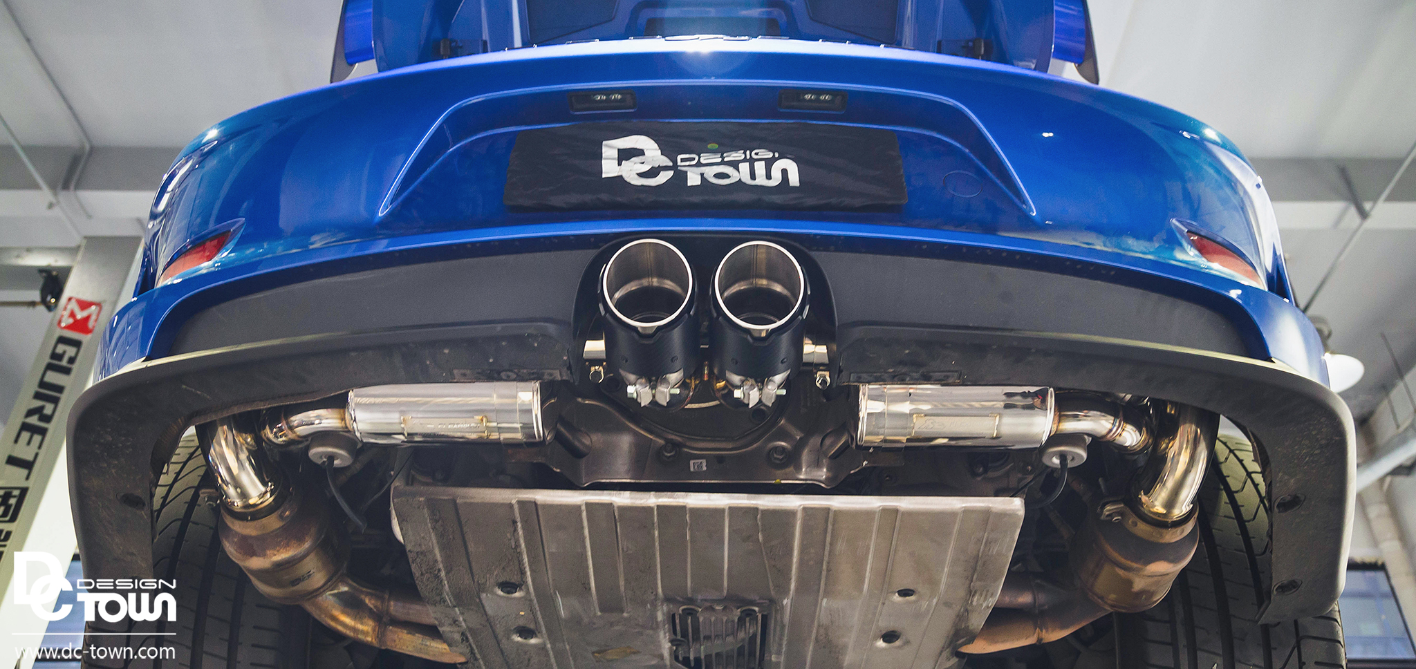 保时捷GT3 升级FI排气