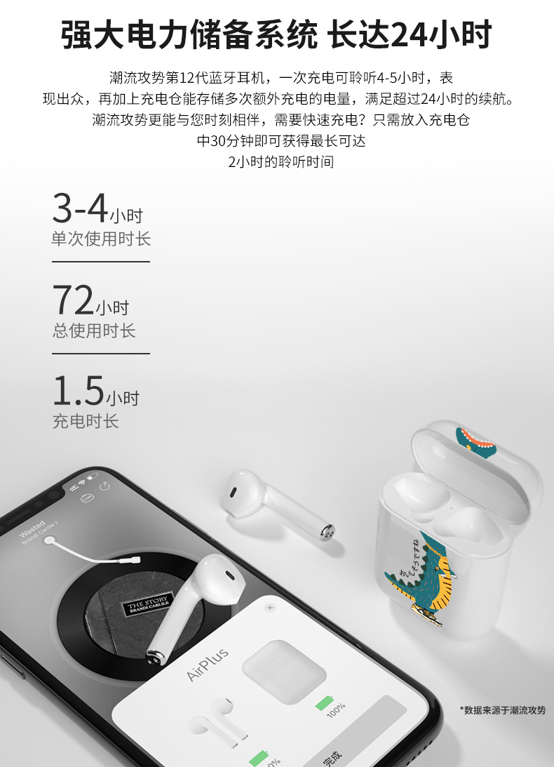 潮流无线蓝牙耳机 潮流无线蓝牙耳机