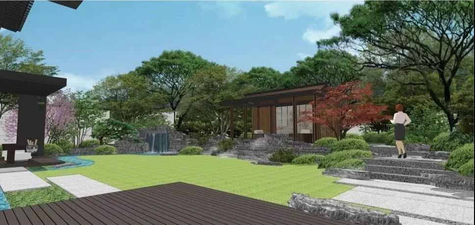 张老板两栋别墅新中式庭院建造手札 张老板两栋别墅新中式庭院建造手札