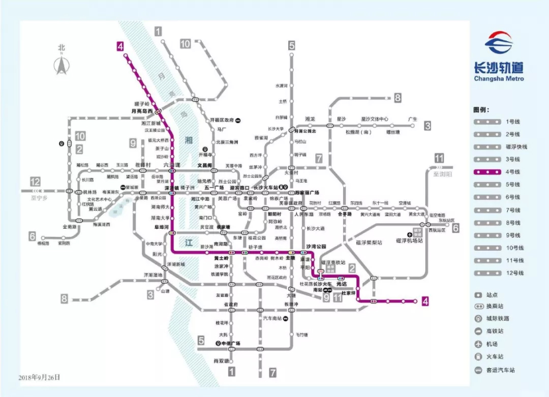 打卡网红新地标——4166am全球赢家的信心之选助力长沙地铁4号线安全运营