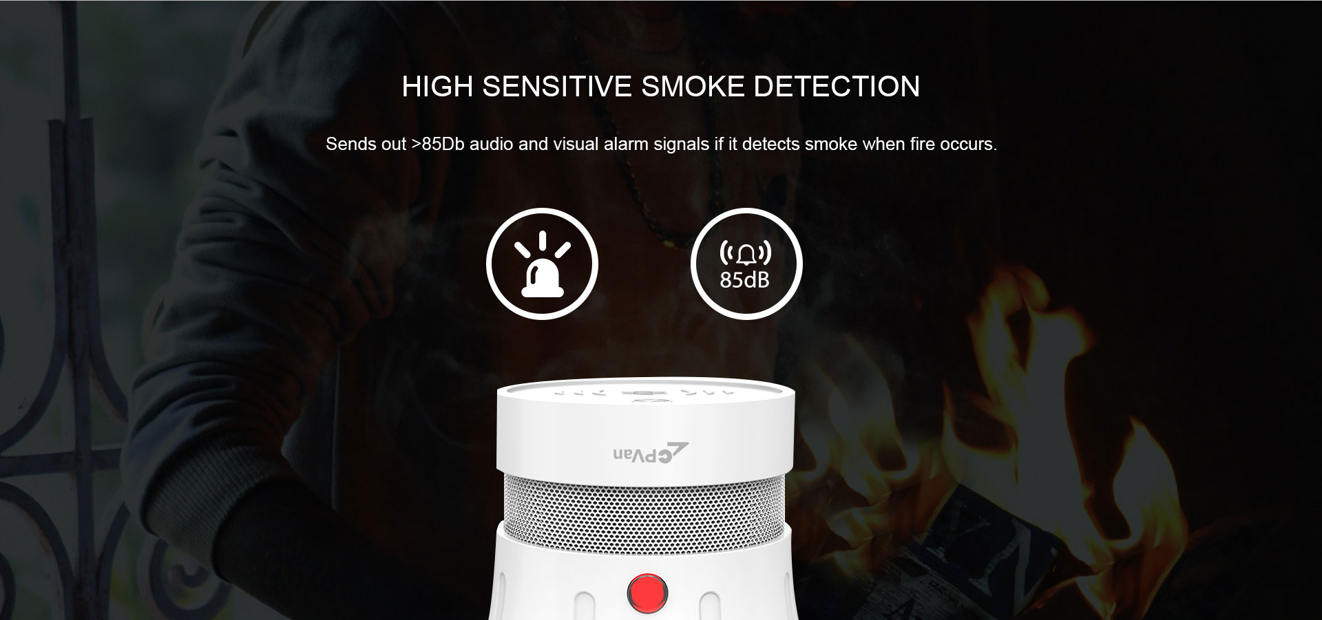Mini Smoke Detector (S series)