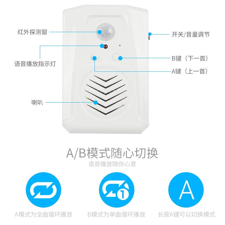 进门欢迎光临感应器