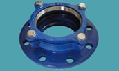 quick flange adaptor for HDPE pipe