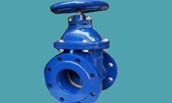 DIN&BS metal seated gate valve