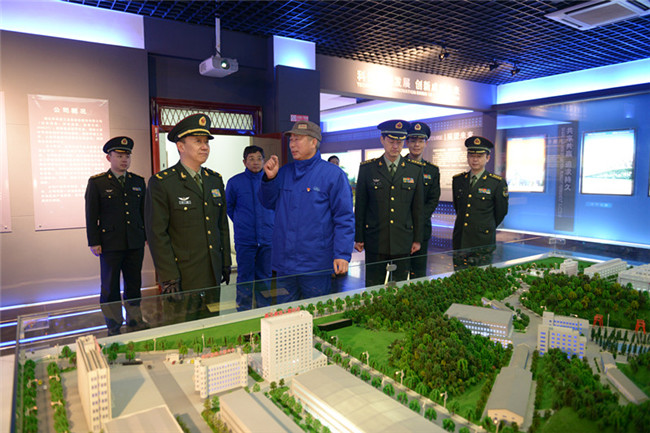 陸軍裝備部首長蒞臨華舟重工檢查指導工作 陸軍裝備部首長蒞臨華舟重工檢查指導工作