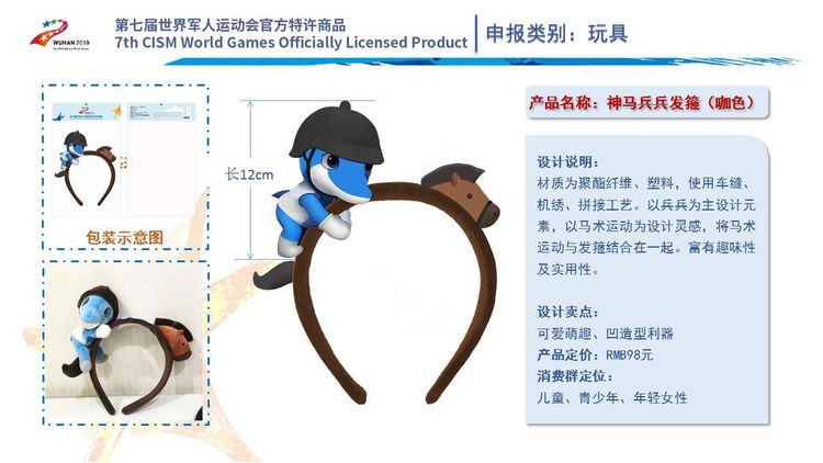  第七届世界军人运动会官方特许商品