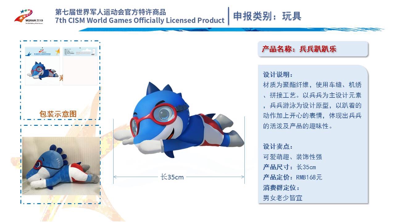  第七届世界军人运动会官方特许商品