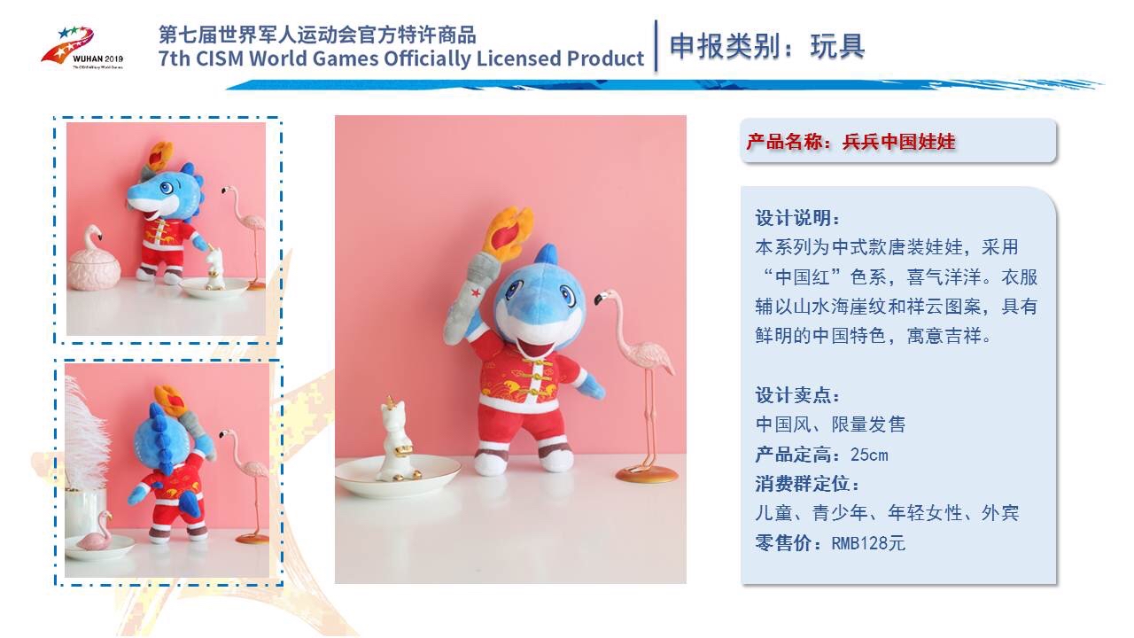  第七届世界军人运动会官方特许商品