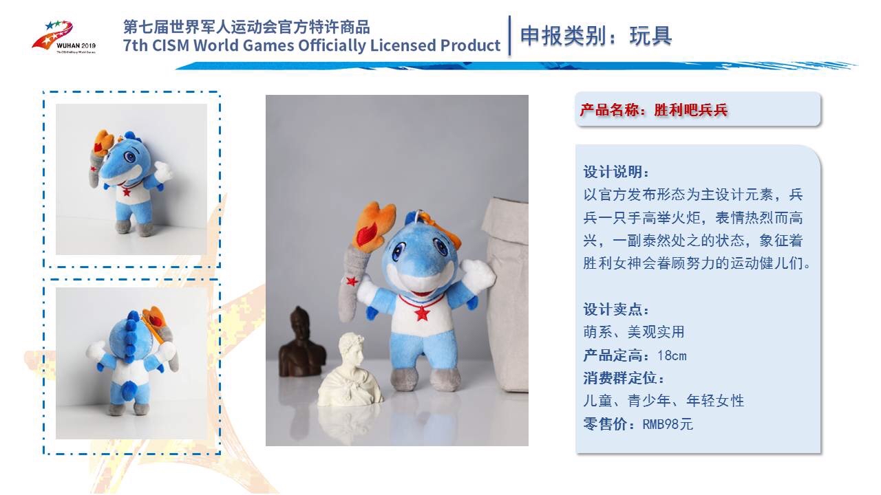  第七届世界军人运动会官方特许商品