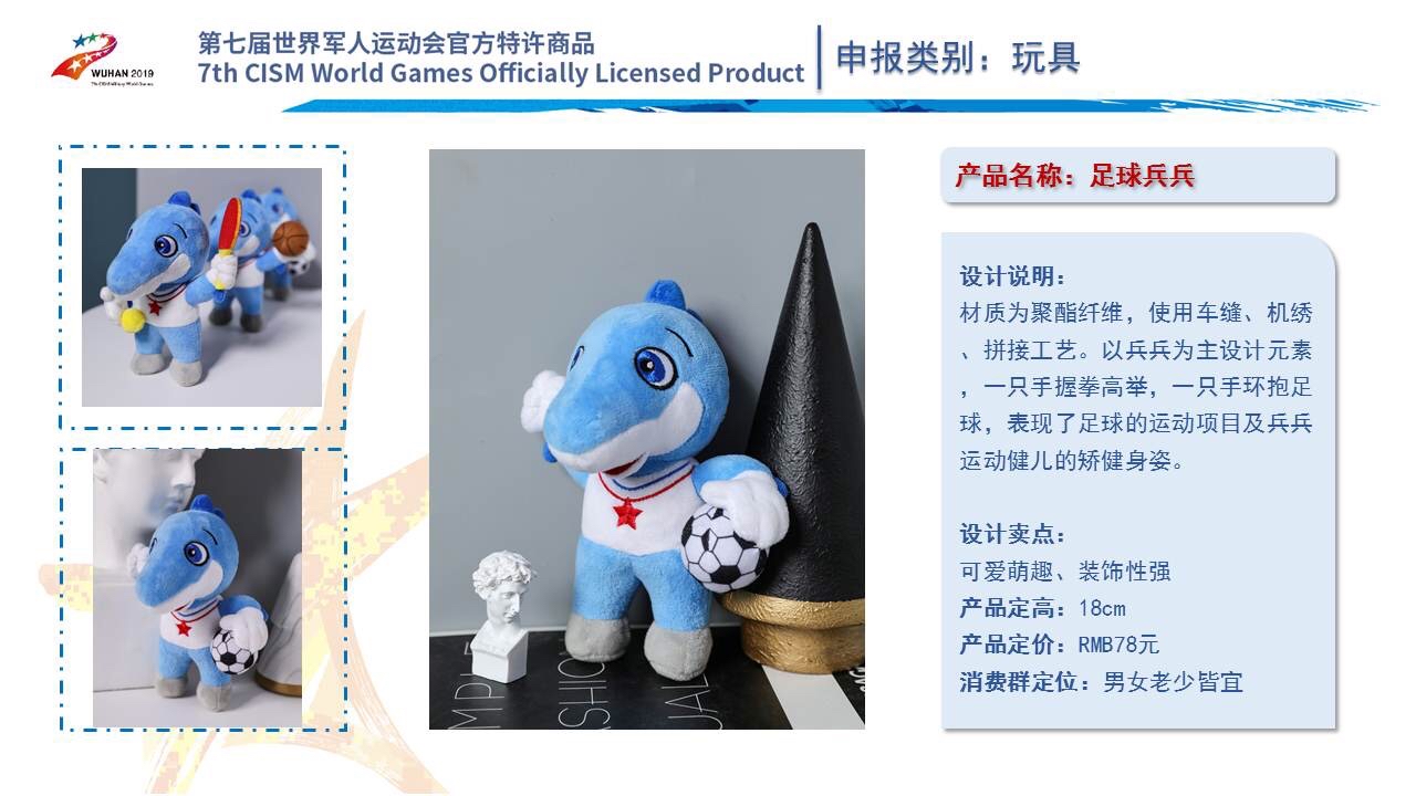  第七届世界军人运动会官方特许商品