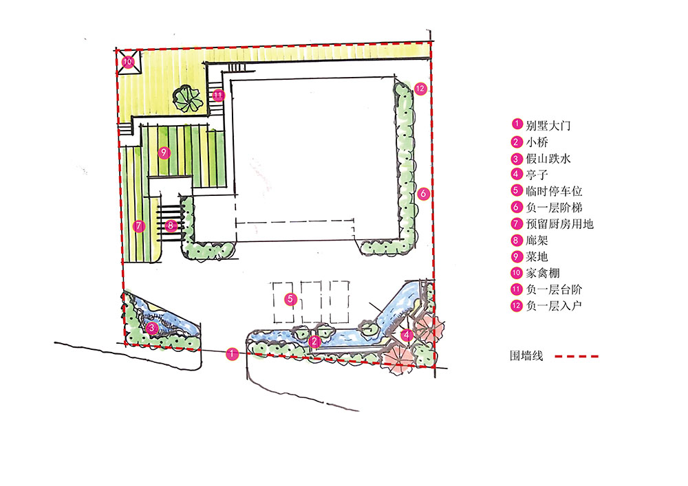 常德汉寿袁先生乡村花园设计回顾 常德汉寿袁先生乡村花园设计回顾