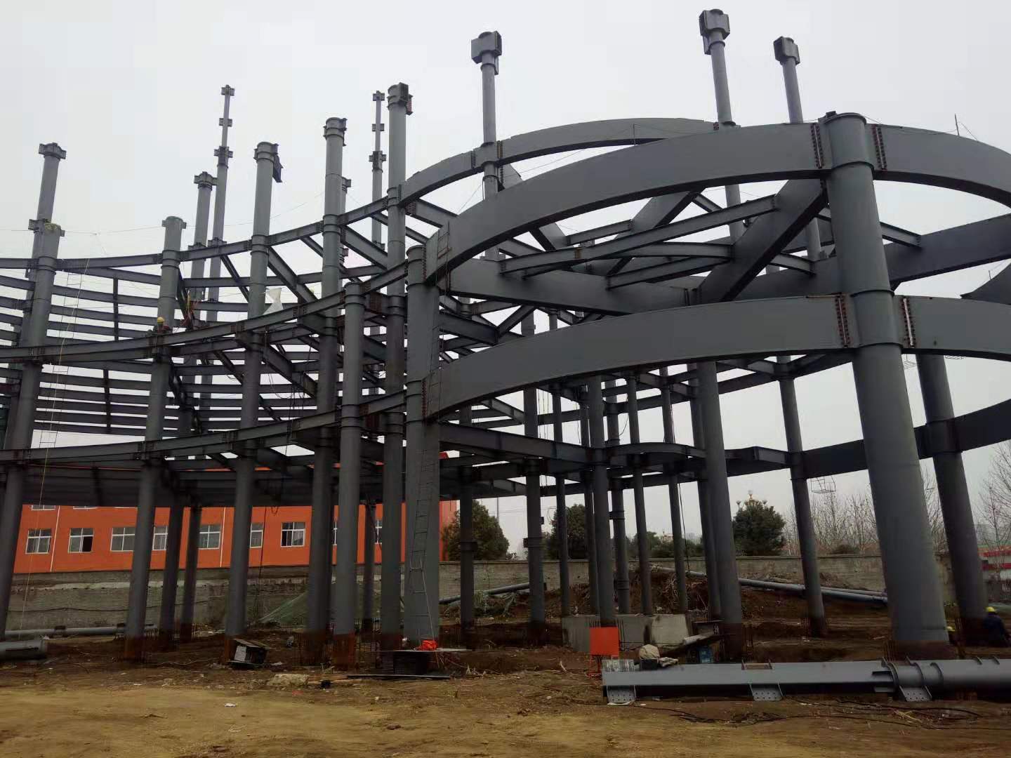 Overview of the projects under construction of Changxing Steel Structure Group
