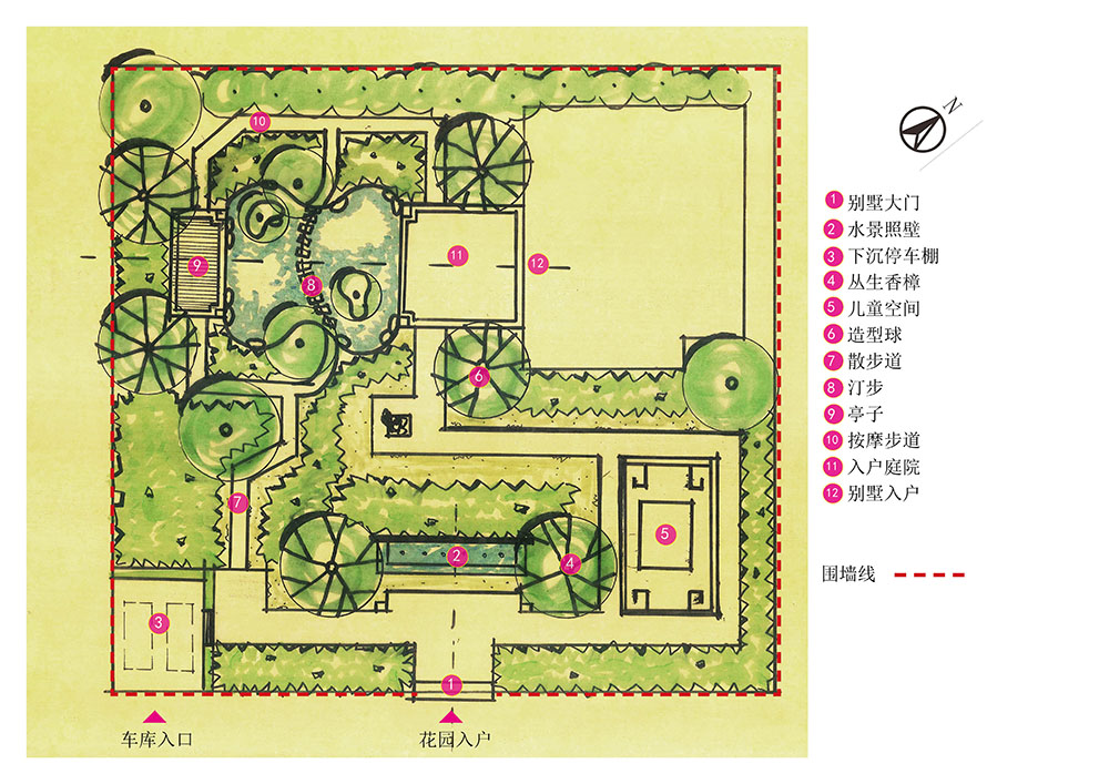 津市刘老爷子养老别墅景观改造设计回顾 津市刘老爷子养老别墅景观改造设计回顾