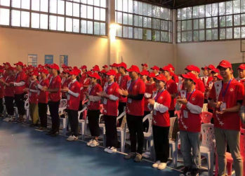 武昌区文明办领导莅临我院 为军运会志愿者加油鼓劲 武昌区文明办领导莅临我院 为军运会志愿者加油鼓劲