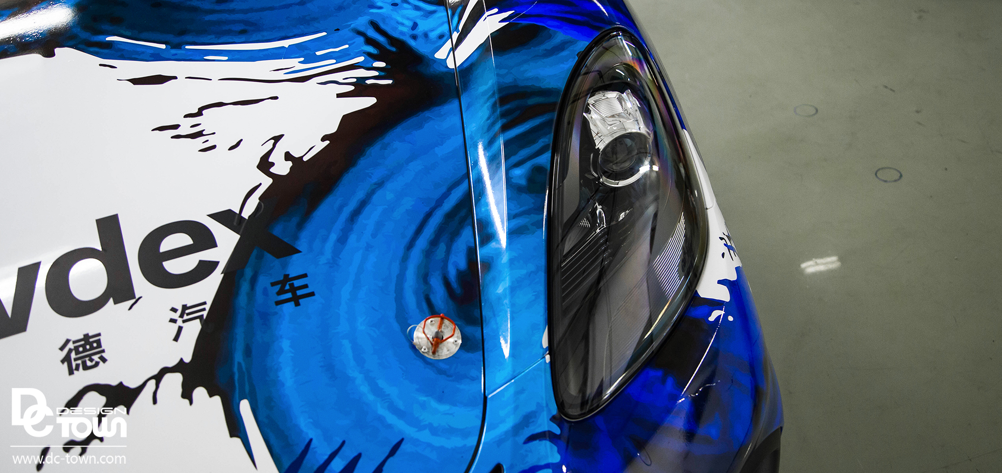保时捷GT4 赛车涂装设计