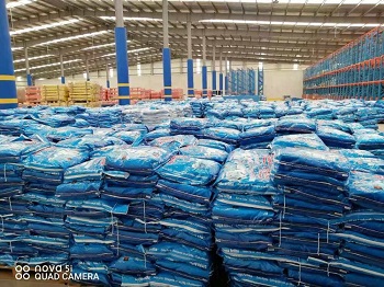 全自动洗衣粉生产线投入运行